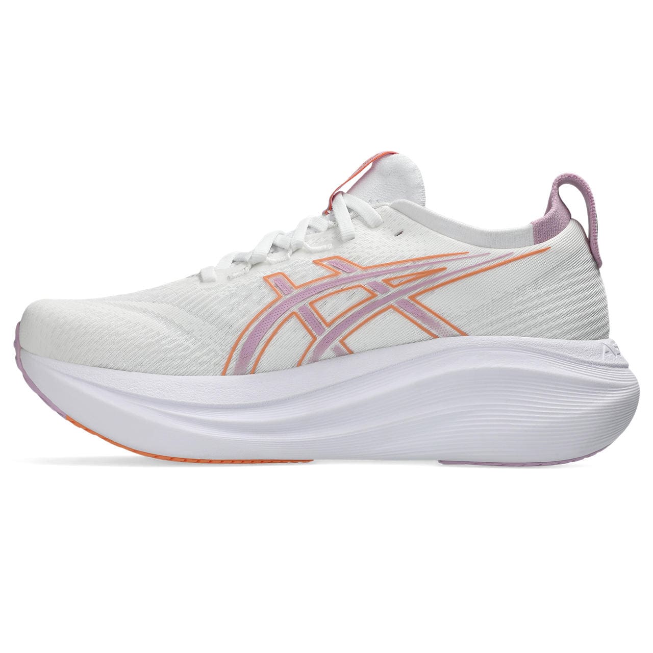 Asics Gel-Nimbus 27 Womens - White / Light Ube