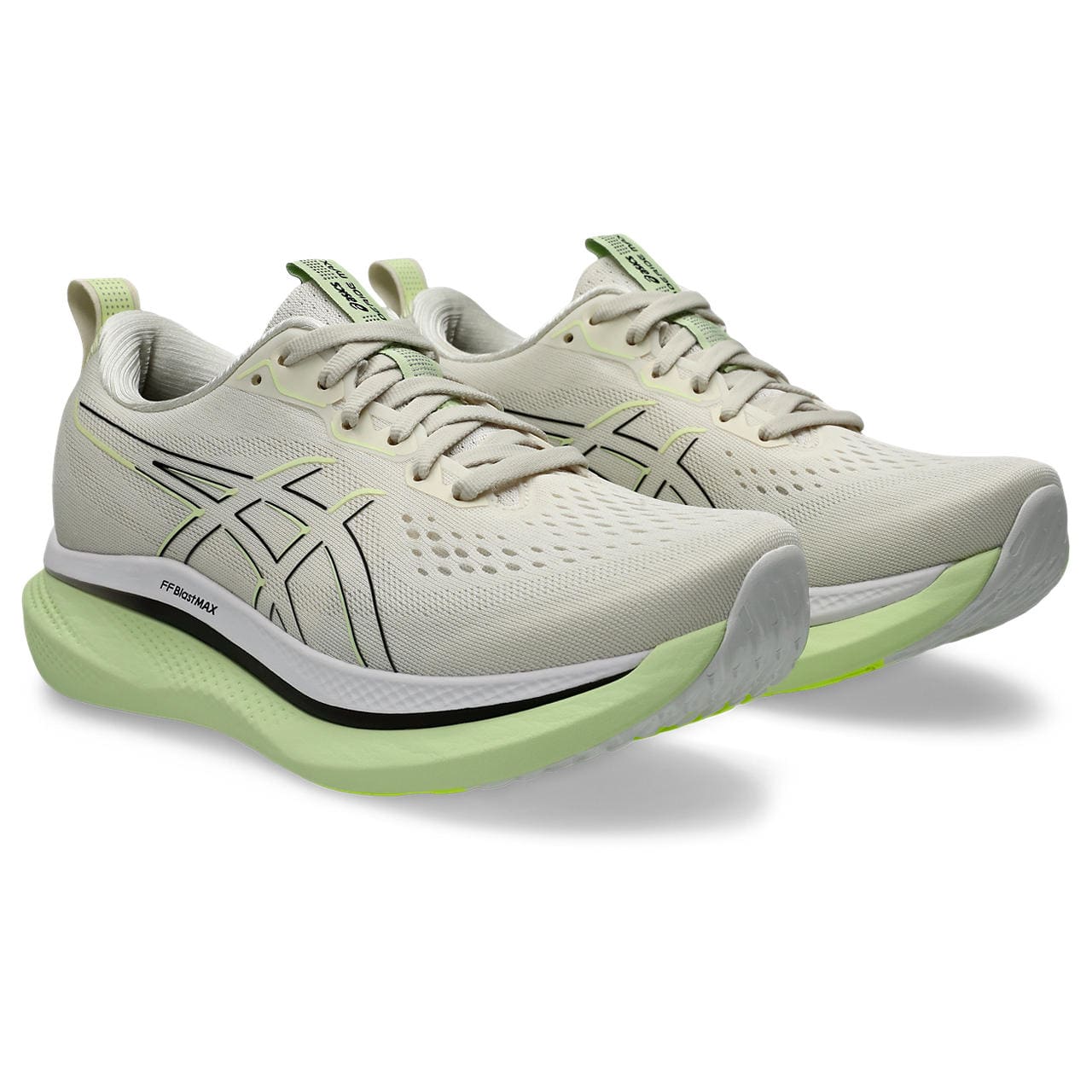 Asics Glideride Max Womens - Birch / Black