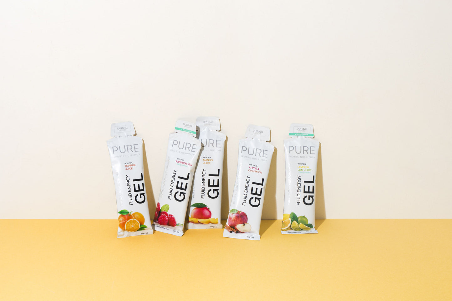 PURE Fluid Energy Gels 8-Pack Sample Box