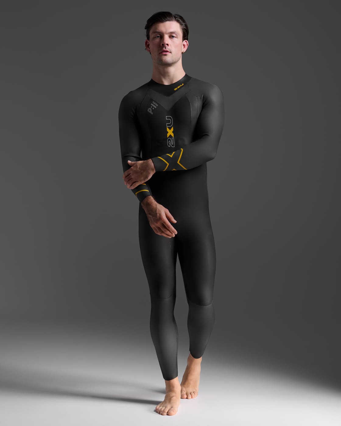 2xu Propel:1 Wetsuit Mens - Black / Ambition
