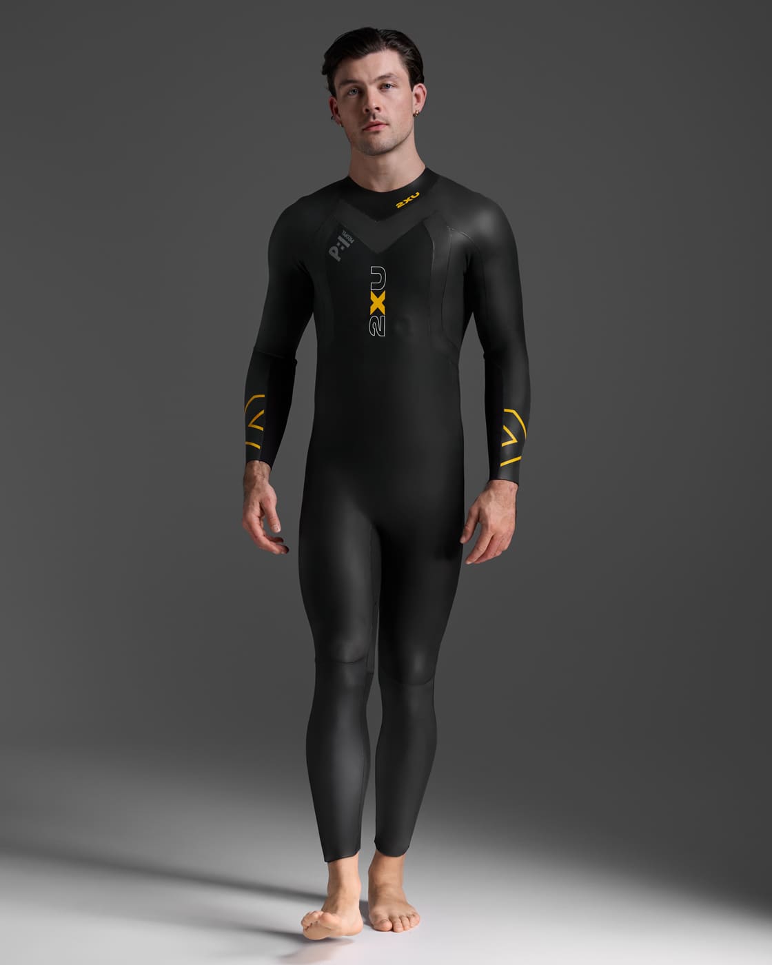 2xu Propel:1 Wetsuit Mens - Black / Ambition