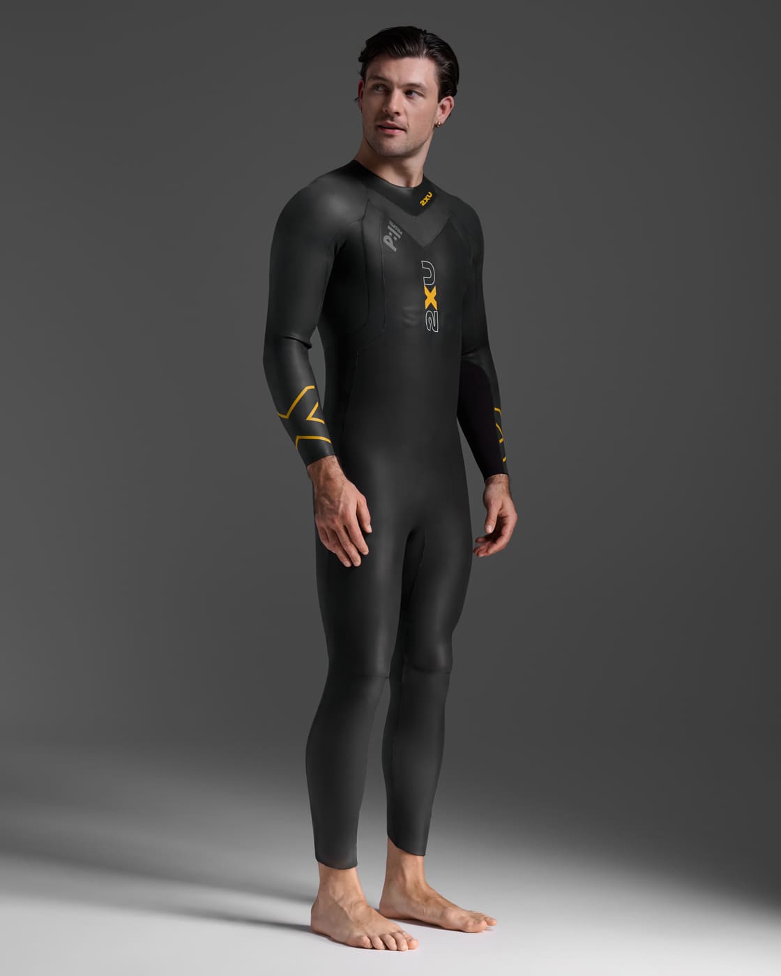 2xu Propel:1 Wetsuit Mens - Black / Ambition