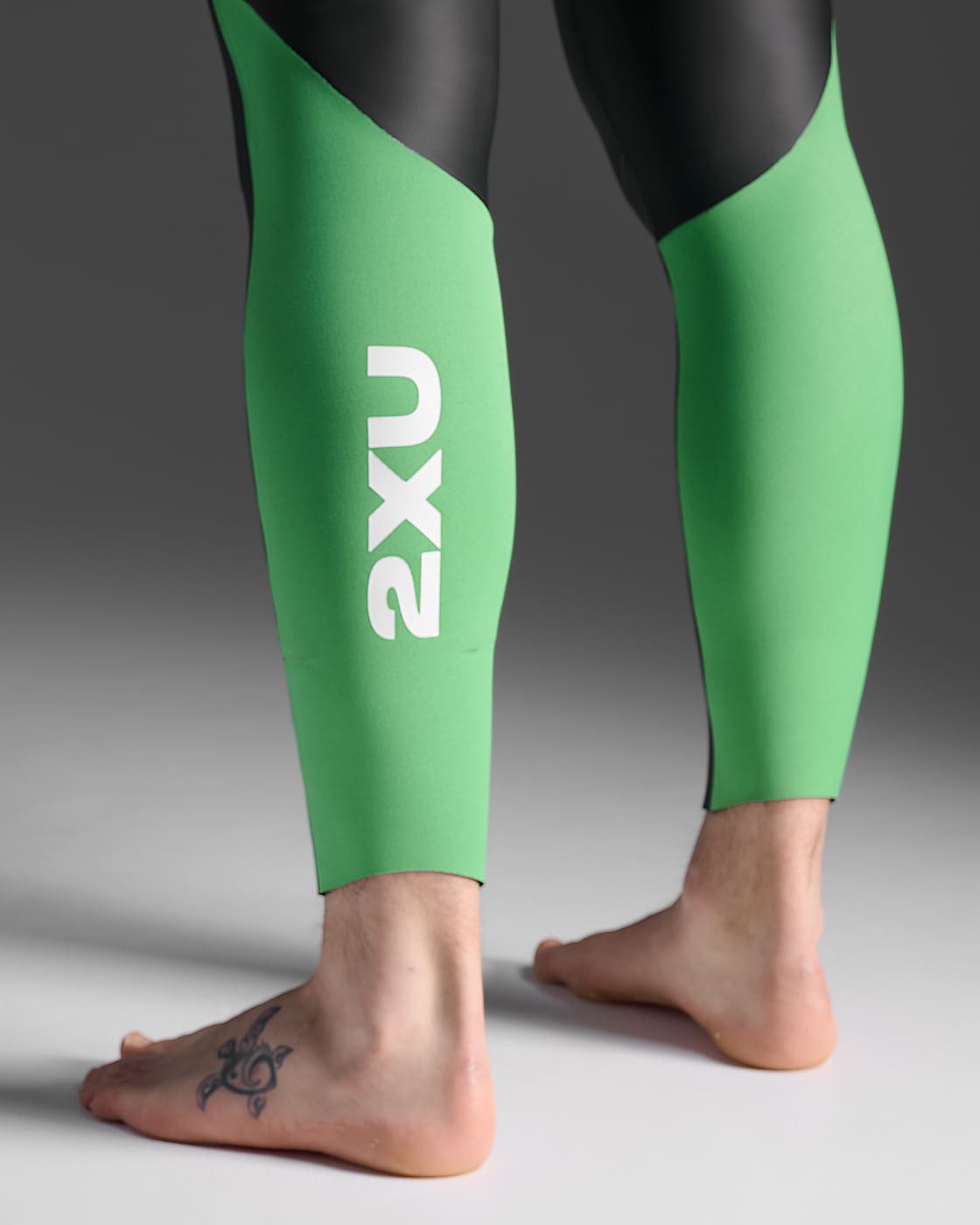 2xu Propel Open Water Wetsuit Mens - Black / Bright Green