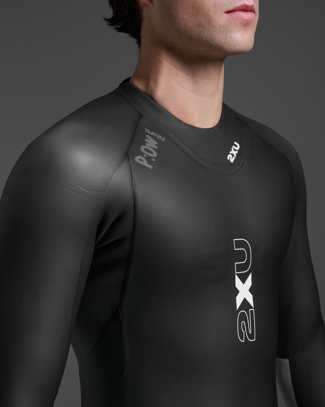 2xu Propel Open Water Wetsuit Mens - Black / Bright Green