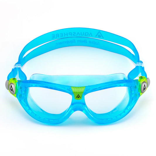 Mask Seal Kid 2 Clear Lens - Aqua