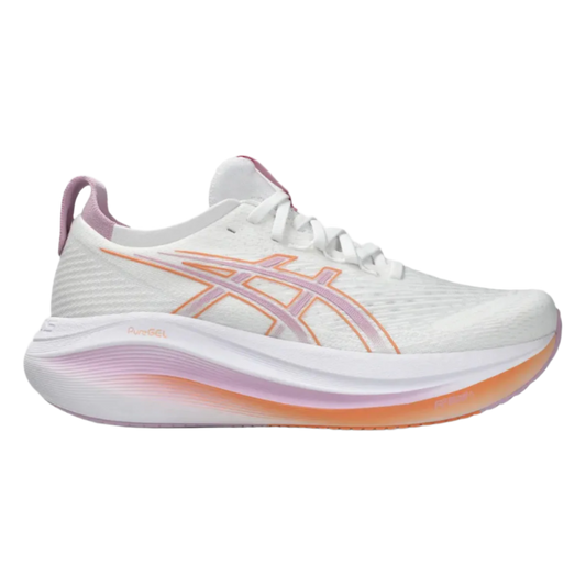 Asics Gel-Nimbus 27 Womens - White / Light Ube