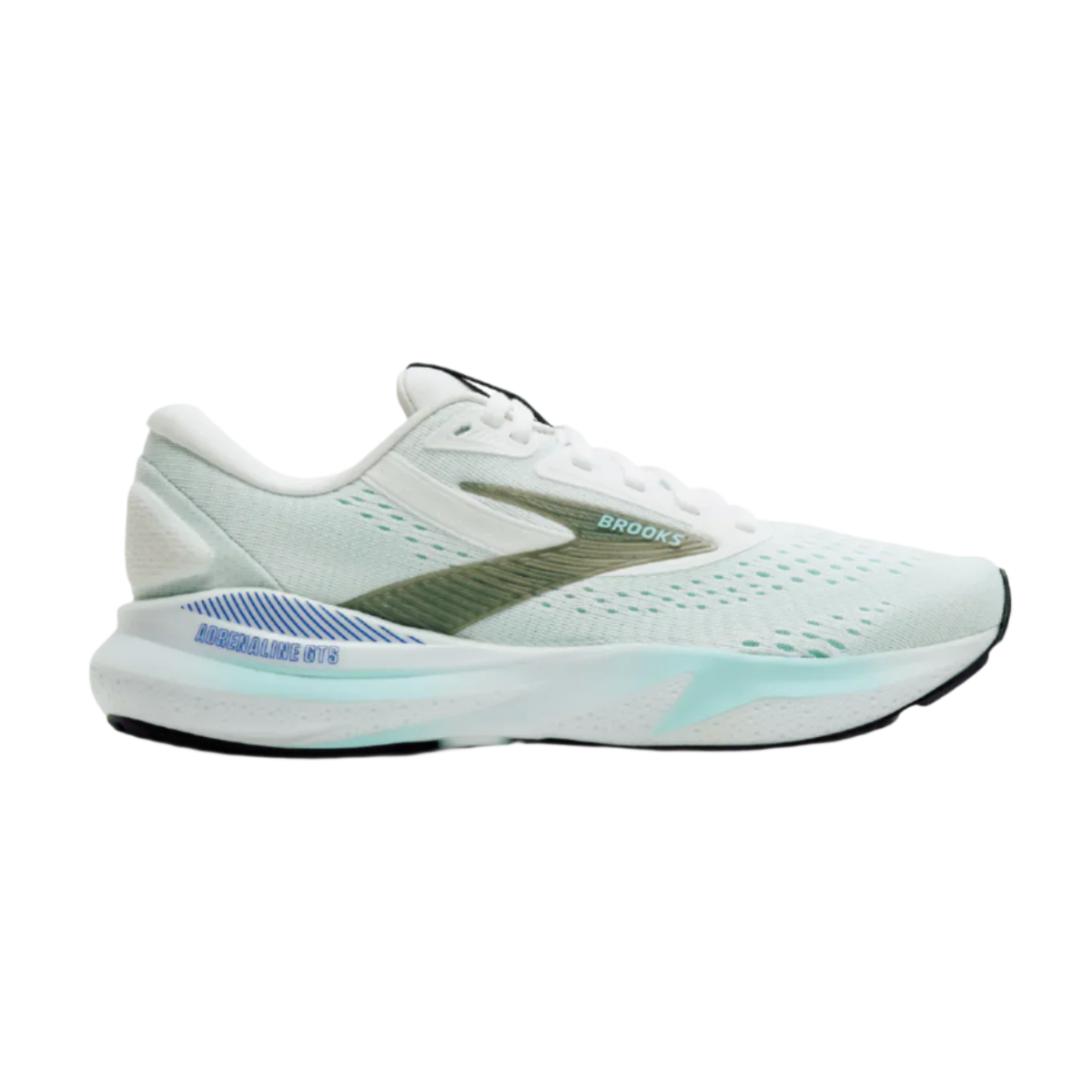Brooks Adrenaline GTS 24 Womens White/Lightblue