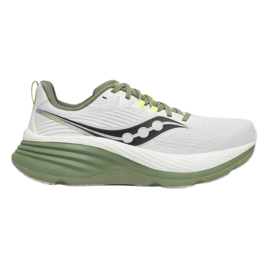 Saucony Hurricane 24 Men's - White / Olivine
