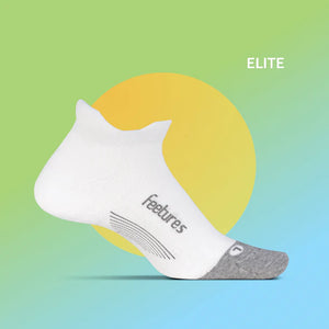 Feetures GOLF Max Cushion No Show Tab Socks