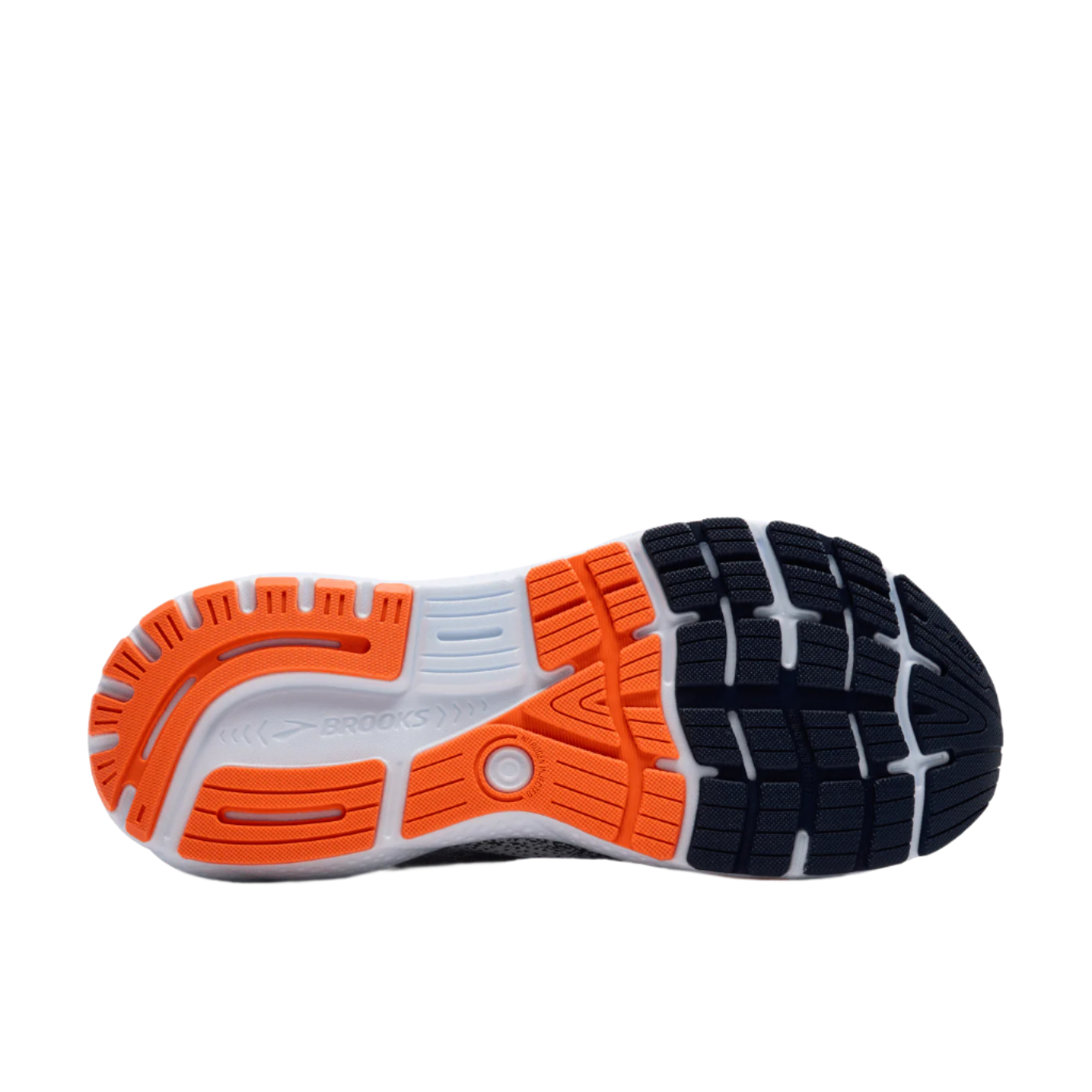 Brooks Ghost 16 - Mens - White / Orange