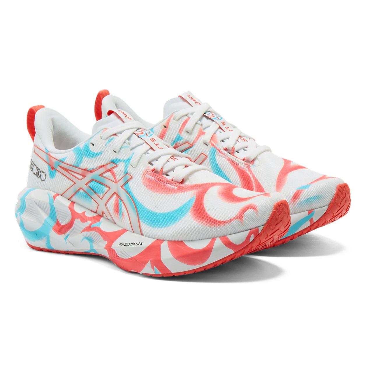 Novablast 5 Womens - Tokyo White / Coral Reef