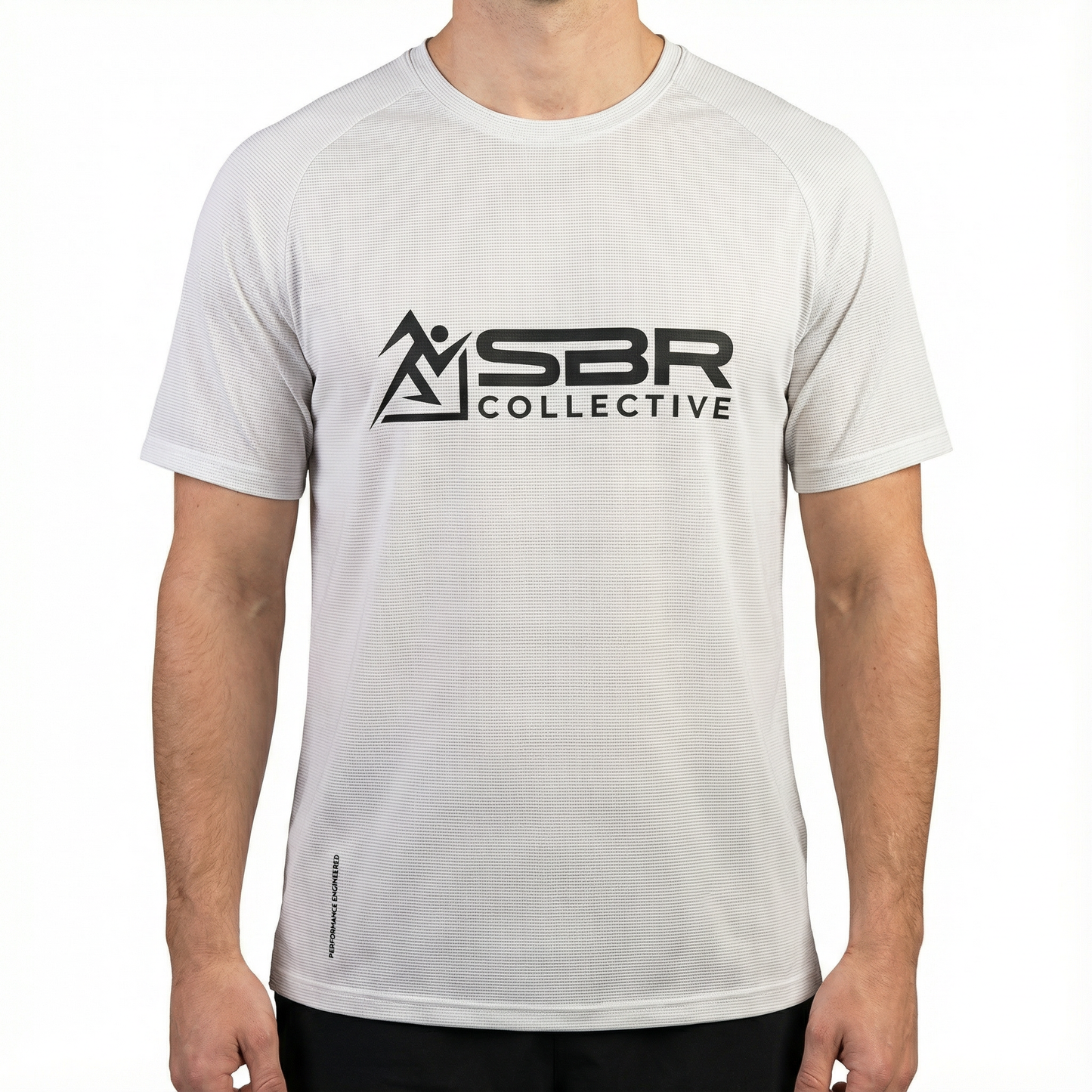 SBR Collective X Perene mens running t-shirt