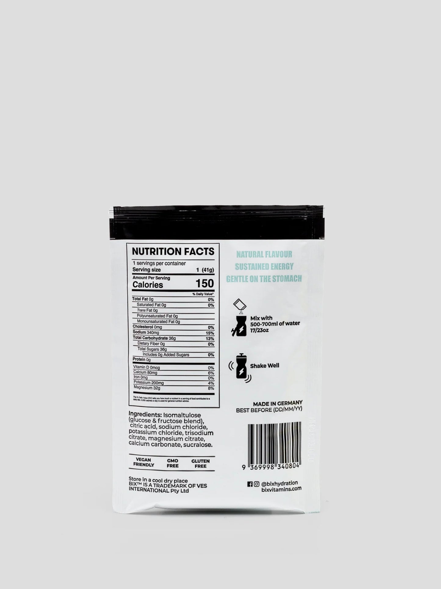 Bix Performance Fuel - High Carb Drink Mix