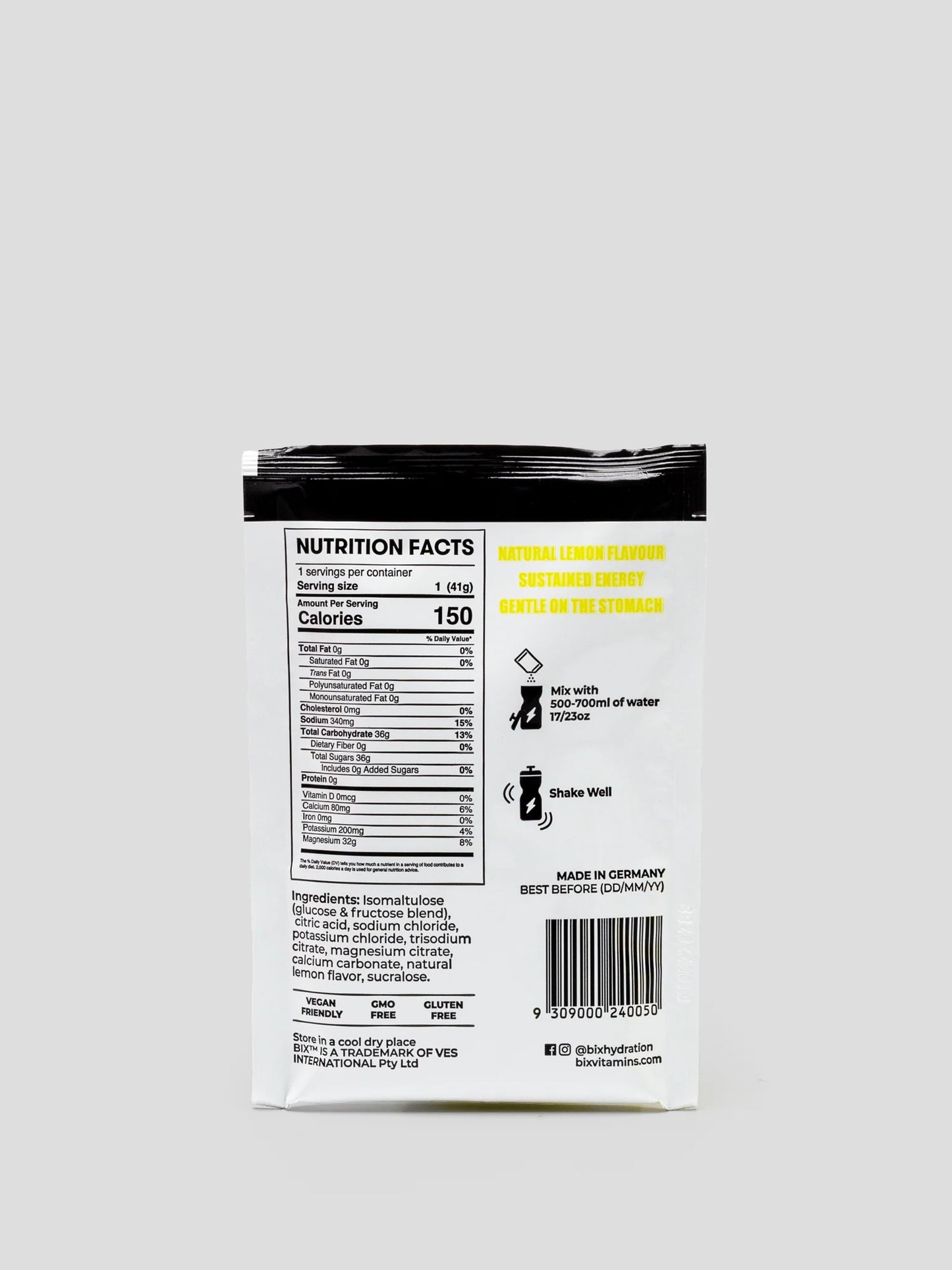 Bix Performance Fuel - High Carb Drink Mix