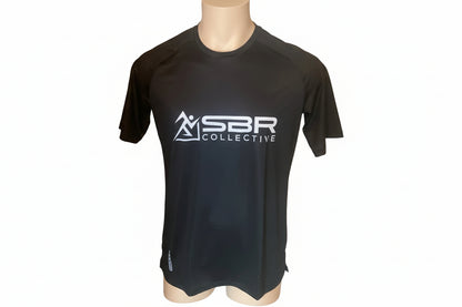 SBR Collective X Perene mens running t-shirt