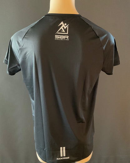 SBR Collective X Perene mens running t-shirt
