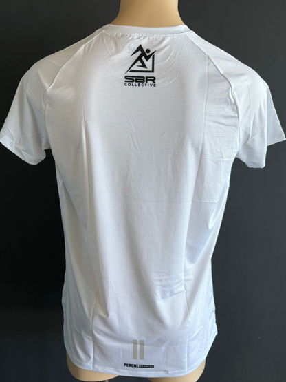 SBR Collective X Perene mens running t-shirt