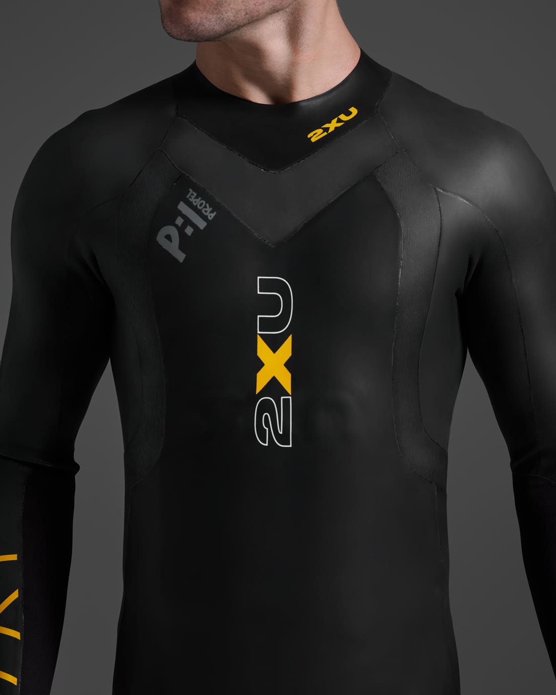 2xu Propel:1 Wetsuit Mens - Black / Ambition
