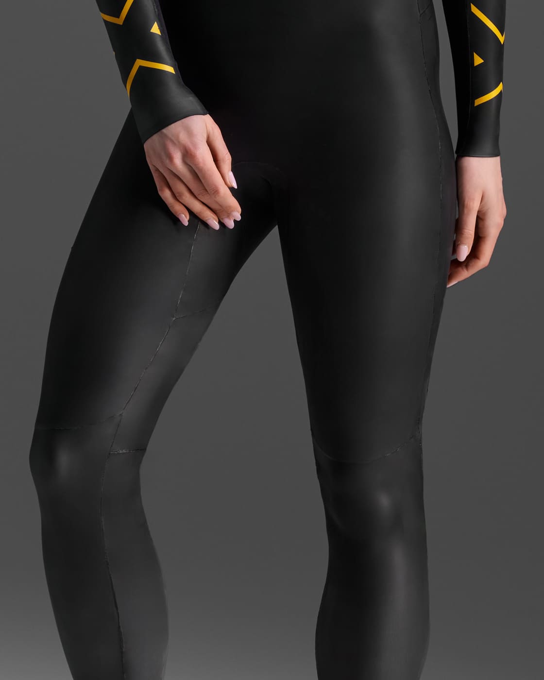 2xu Propel:1 Wetsuit Womens - Black / Ambition