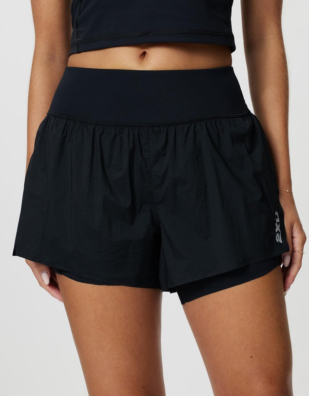 2XU Aero Hi-Rise-2in1 3inch Shorts