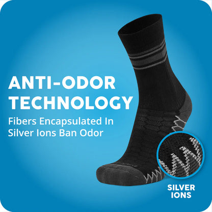 Balega Silver Argent Mini Crew Sock