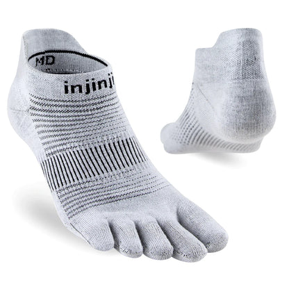 Injinji Run Lightweight No Show Running Socks