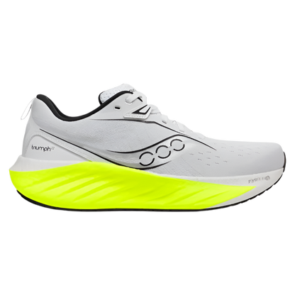 Saucony Triumph 22 Mens - White / Citron