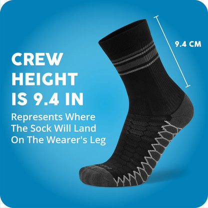 Balega Silver Argent Mini Crew Sock